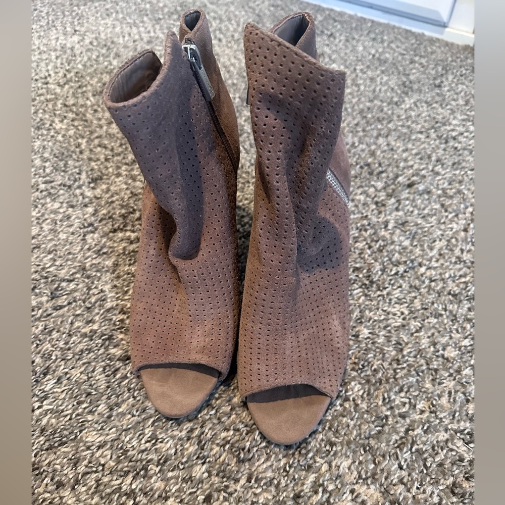 Jessica Simpson Open Toe Booties